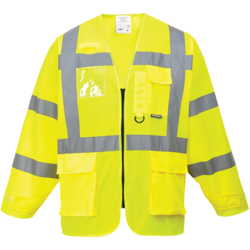 Varselväst Långärmad Portwest S475 Klass 3