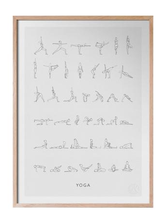 Kunskapstavlan Yoga Multi/patterned