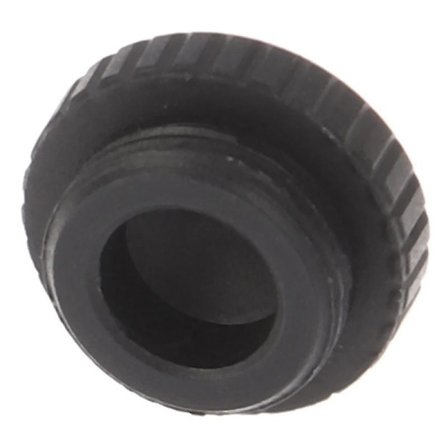 Fjärrblixt PC-synkroniseringsklämma lock set för PC Nikon D700 D300 D200 D2x D2h(Svart)