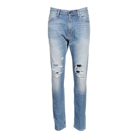 Tiger of Sweden Jeans pistolero in used look Blå, Herre, Størrelse: W32