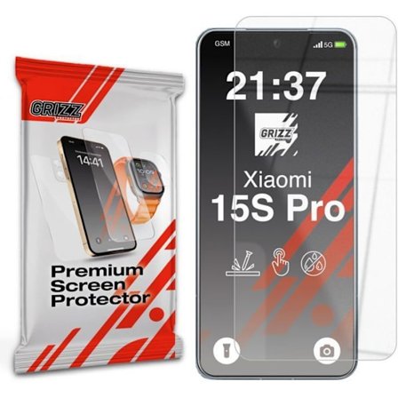 Skyddfilm till telefon - skyddsglas till telefon Grizzglass Den hybrida glaset HybridGlass för Xiaomi 15S Pro