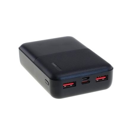 Powerbank 10000 mAh med 2xUSB og 1xUSBC