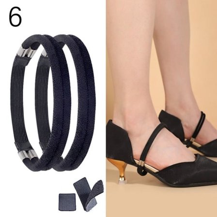 Damskosnören för höga klackar 6 6