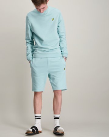 Lyle & Scott Sweat Short Blå Shorts Kille - Kids Brand Store