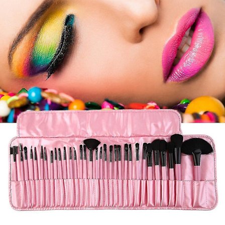 32 kpl Ammattimainen Sivellinsetti Meikkivoiteelle Kasvoille Poskipunalle