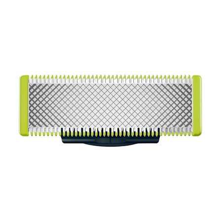 Philips OneBlade Erstatningsblad 1-pakning, Kompatibel med alle OneBlade-håndtak QP220/50, Presisjons trimmerhode i rustfritt stål