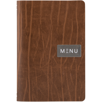 Menypärm Läder Securit Brun