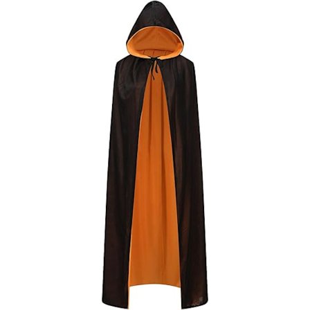 Vendbar Kappe Kvinder, Stand Collar Kappe Børn, Sort og Rød Kappe med Hætte, Lilla Kappe, Halloween Julekostume