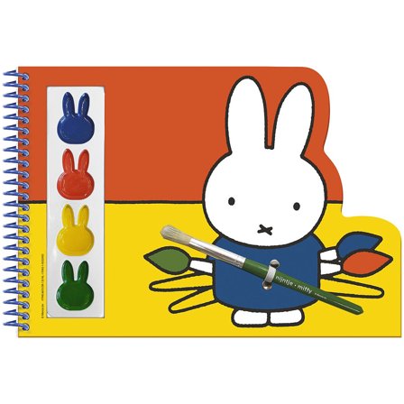 Miffy Paint Book Colours + Brush