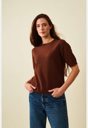Jumperfabriken Katya Jumper Tröjor Dam Brun S