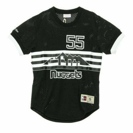 Mitchell & Ness, T-shirt Zwart, Heren, Maat:M