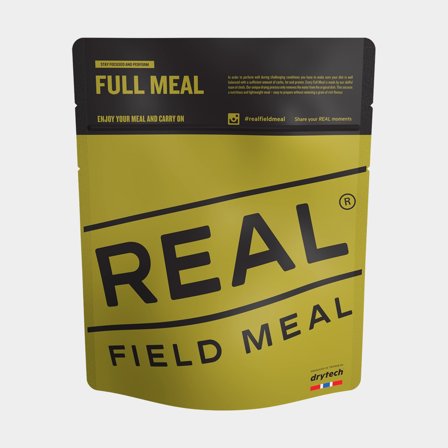 Comida liofilizada / comida para camping Real Field Meal Full Chili con carne, sin gluten, ración individual, 560 g