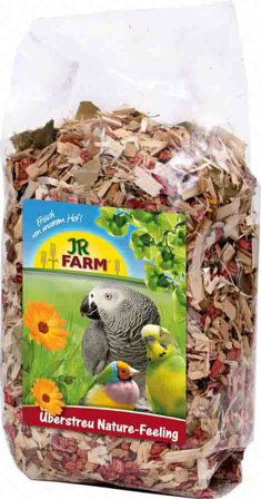 JR Farm Naturlig Bunnstrø til Fugl - 500g