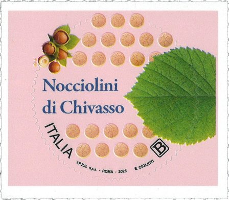 Italien - Nocciolini di Chivasso - Postfrisk frimærke