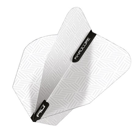 Red Dragon Darts Flights Standard Hardcore White V 100 Micron Extra Thick 3 Sets 9 Pieces Professional Player Accessories