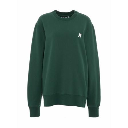Golden Goose, Sweatshirt Gmp 01223 P000869 22 Zielony, Mężczyzna, Rozmiar: S