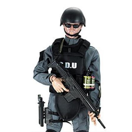 Simulerade plastgjorda actionsoldater Militära figurer presenterar delikata leksaker