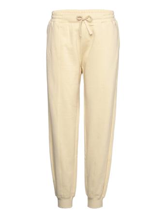 Rib Cuff Pants Joggebukser Pysjbukser Creme Champion*Betinget Tilbud