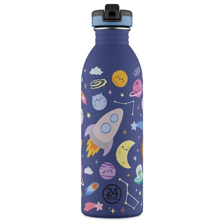 24Bottles Urban Bottle Space Friends 500 ml, Sport & Velvære, Drikkedunke & Shakers, Drikkedunke