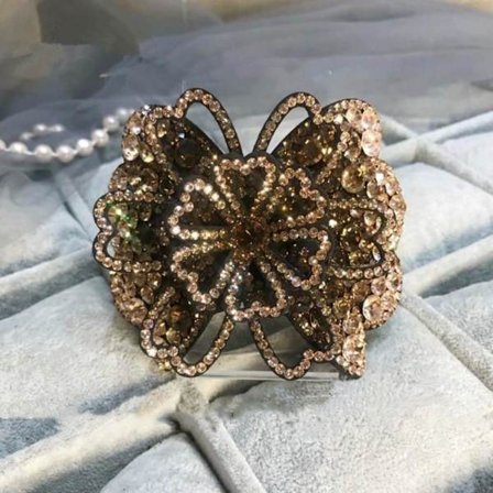 Blomma hårklämmor Spännband Pannband F F