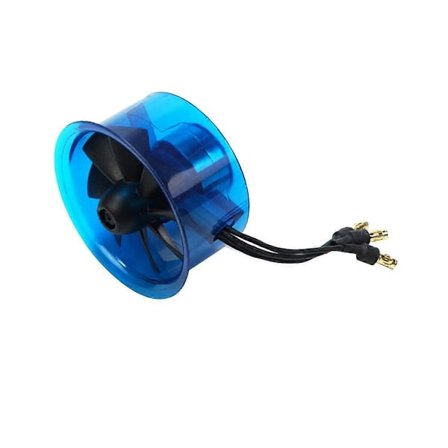 45mm EDF 8-lapainen kanavapuhallin RC 2422 harjaton moottori 6000KV sähköinen kanavapuhallinsarja RC-malliin