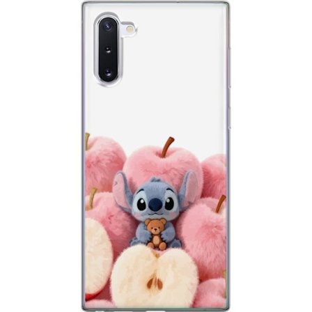 Kompatibelt Mobildeksel til Samsung Samsung Galaxy Note10 Fargerikt kollasj med futuristiske jente grupp karakterer, hjerter og glitter i moderne pop