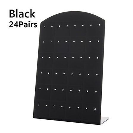 48/72 hull kreative smykker øredobber studs display stativ