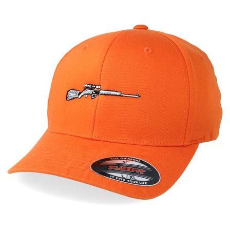 Hunter - Orange flexfit Keps - The Rifle Orange Flexfit @ Hatstore