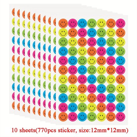 327-2250 st Söta Klistermärken för Anteckningsbok Laptop Stjärna Siffra Bokstav Belöningsklistermärken För Lärare Förälder Barn Present Leksaker