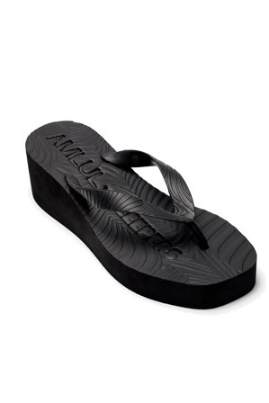 Sleepers High Platform Black Flip Flop 38