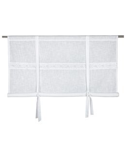 Roll-up gardin Sanna Hvit