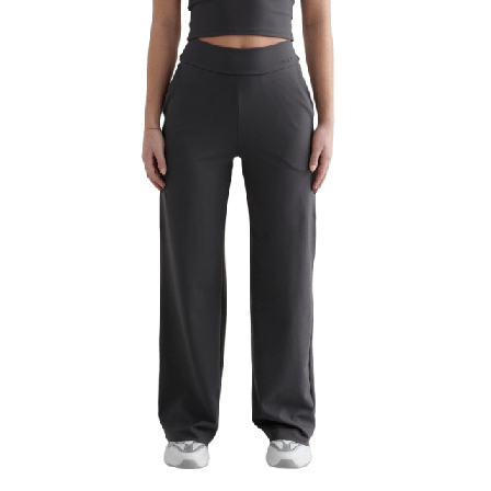 aim'n Sense Wide Petite Pants Underdelar Dam Grå S