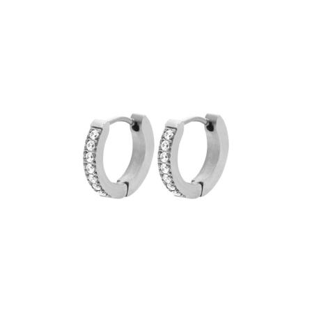 Dansk Copenhagen Earrings grå, Dam Örhängen, Dam, Storlek: ONE SIZE
