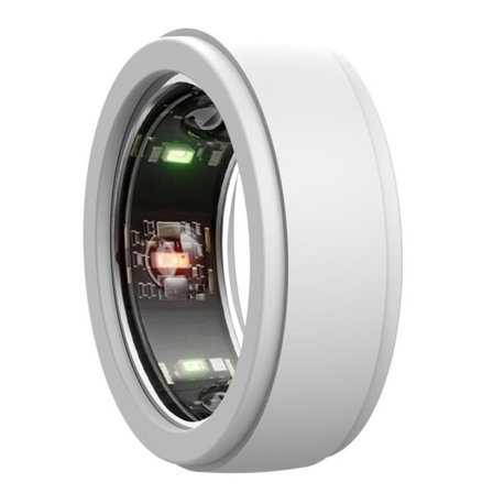Silikonebeskytter til Samsung Galaxy Ring / Oura Ring størrelse M - Hvid