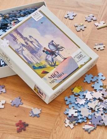 Barbo Toys Mio Min Mio Art Puzzle Castle - 500 Pcs - Multi/patterned - ONE SIZE