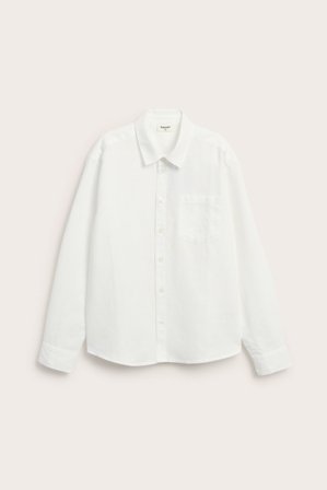 Kappahl | Skjorte i linblanding Hvit 158 | Hvit