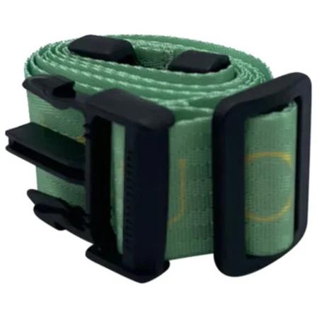 Gucci Vintage, Pre-owned Leather belts Groen, Dames, Maat:ONE Size,Canvas