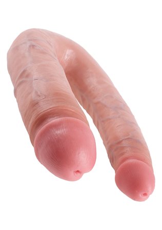 KING COCK DOUBLE TROUBLE L FLESH