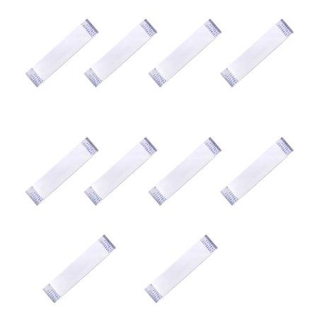 10 st Flexibel Platt Kabel 0.035x0.65 FPC FFC Flexibel Ribbon Kabel för LCD TV DVD-spelare Laptop 3D-skrivare Tillbehör