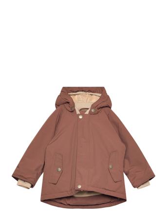 Matwally Fleece Lined Winter Jacket. Grs Outerwear Snow-ski Clothing Snow-ski Jacket Brown Mini A Ture