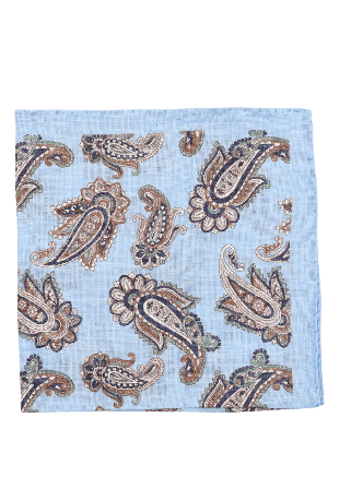 Amanda Christensen Pocket Square Accessoarer Herr Blå ONESIZE