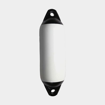 Parabordo Majoni Star 5, 90 cm, Ø30 cm, bianco