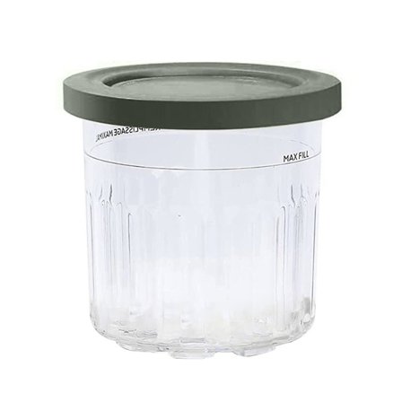 1/2/4 st Glassbehållare Glasspints Cup GRÖN 1 ST 1 ST Green 1pc-1pc