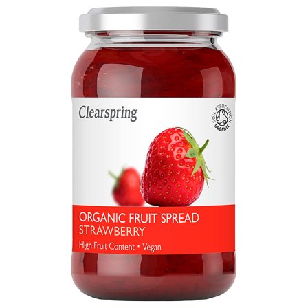Clearspring Marmelade Jordbær Ø 280 g, Helse & Madvarer, Smørepålæg, Marmelade