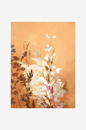 Malerifabrikken - Poster Light Leaves 5 - Orange - Postere - Fra Homeroom