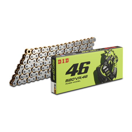 D.I.D VR46 X-Ring 520 Chain – Search by bike - Honda GB 350 2026-2026