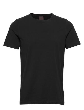 Kyran T-Shirt S-S T-shirts Short-sleeved Svart Oscar Jacobson