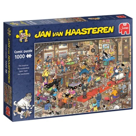 Jan Van Haasteren The Dogshow Pussel 1000 palaa