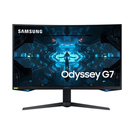Samsung C32G75TQSR, 80 cm (31.5"), 2560 x 1440 pixlar, QLED, 1 ms, Svart
