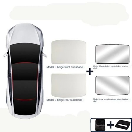 Solskydd Tak Solskydd BEIGE MODELL 3 MODELL 3 beige modell 3-modell 3